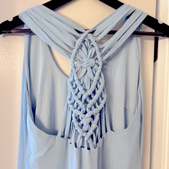 Badgley Mischka Dresses & Skirts - Beautiful open back floor length dress!